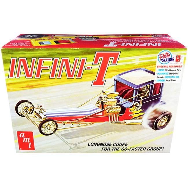 Picture of AMT AMT1258 Infini-T Custom Dragster Skill 2 Model Kit 1 by 25 Scale Model