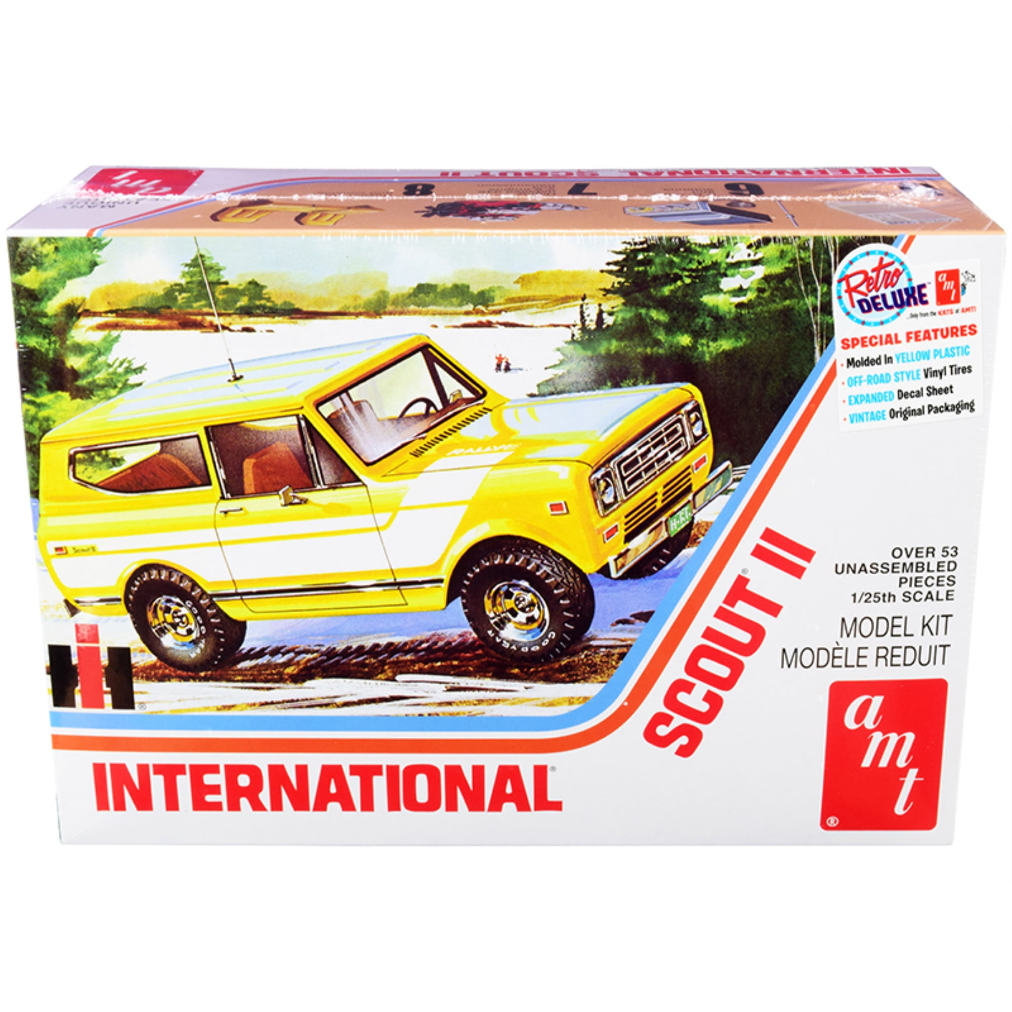 Skill 2 Model Kit IH International Harvester Scout II 1-25 Scale Model Car
