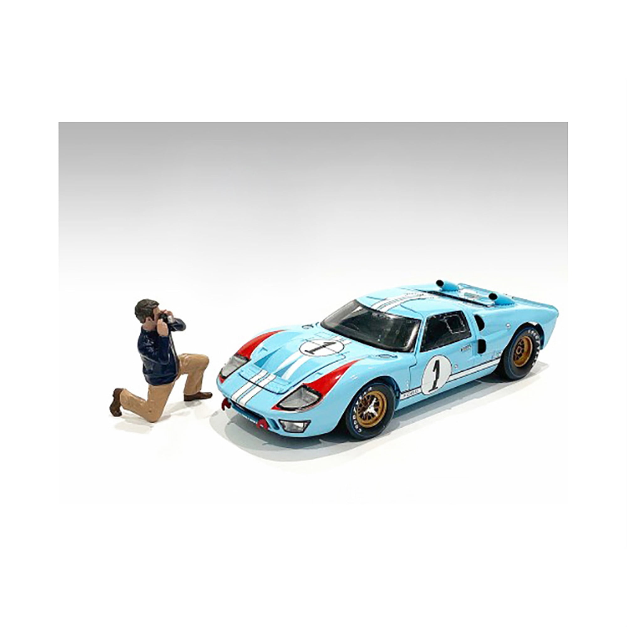 Picture of American Diorama AD76298 2 in. Race Day Figurine IV for 1-18 Scale Model Car
