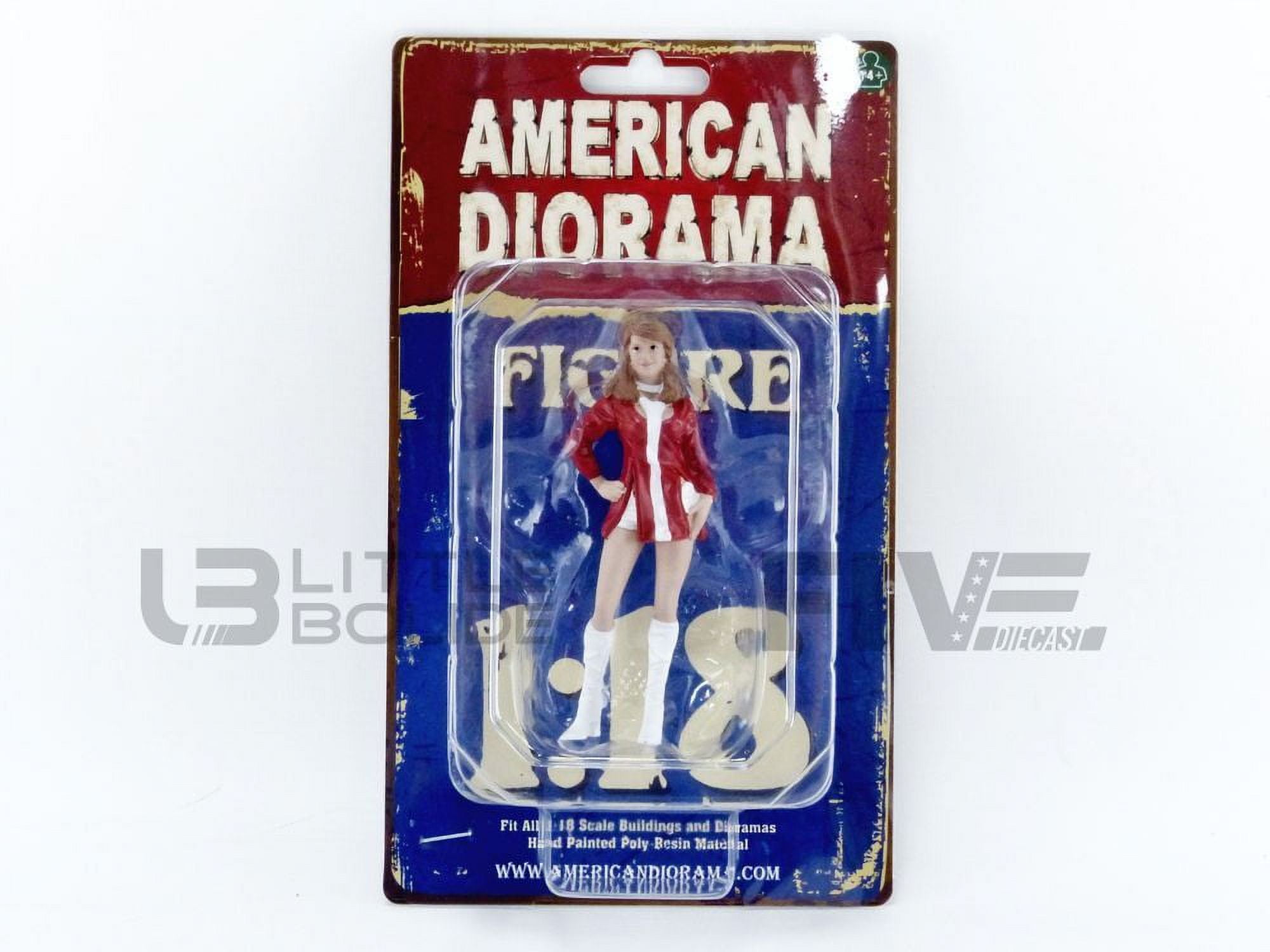 Picture of American Diorama 76300 2 in. Race Day Figurine VI for 1-18 Scale Model Car