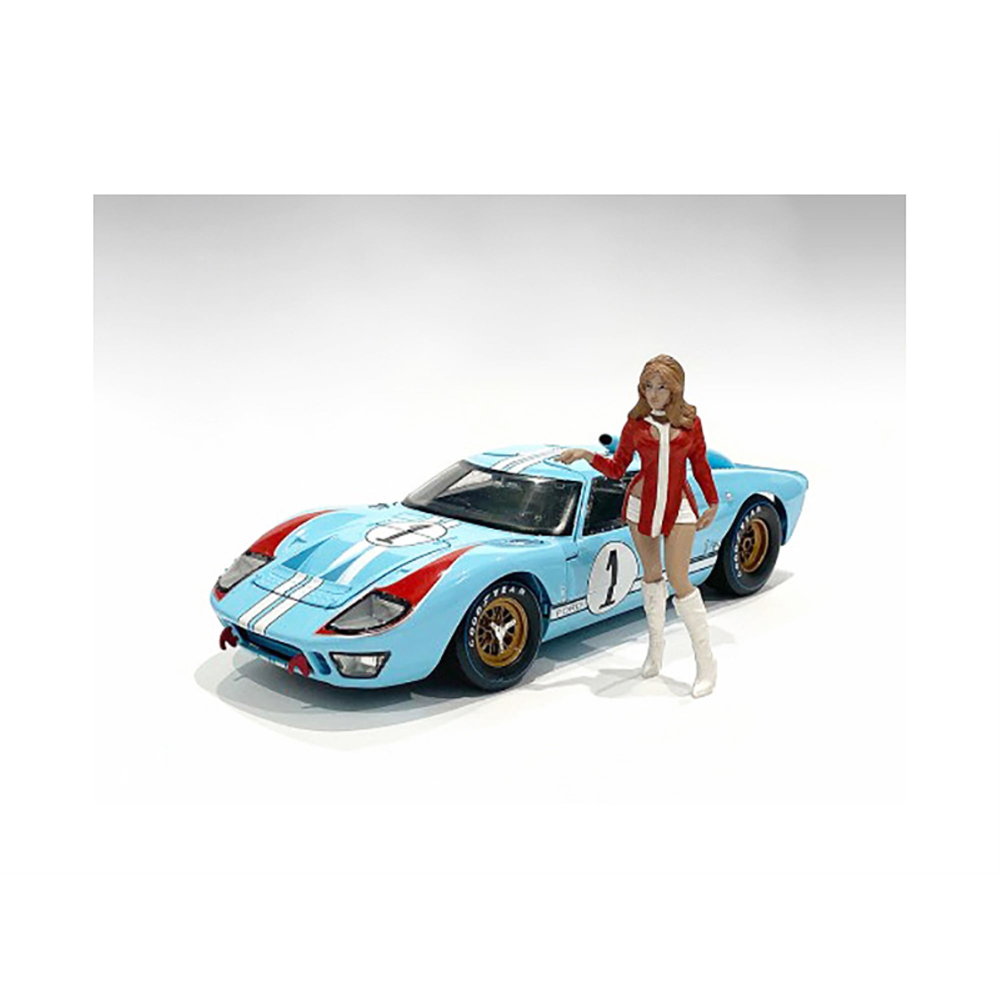 Picture of American Diorama 76399 2 in. Race Day Figurine V for 1-24 Scale Model Car