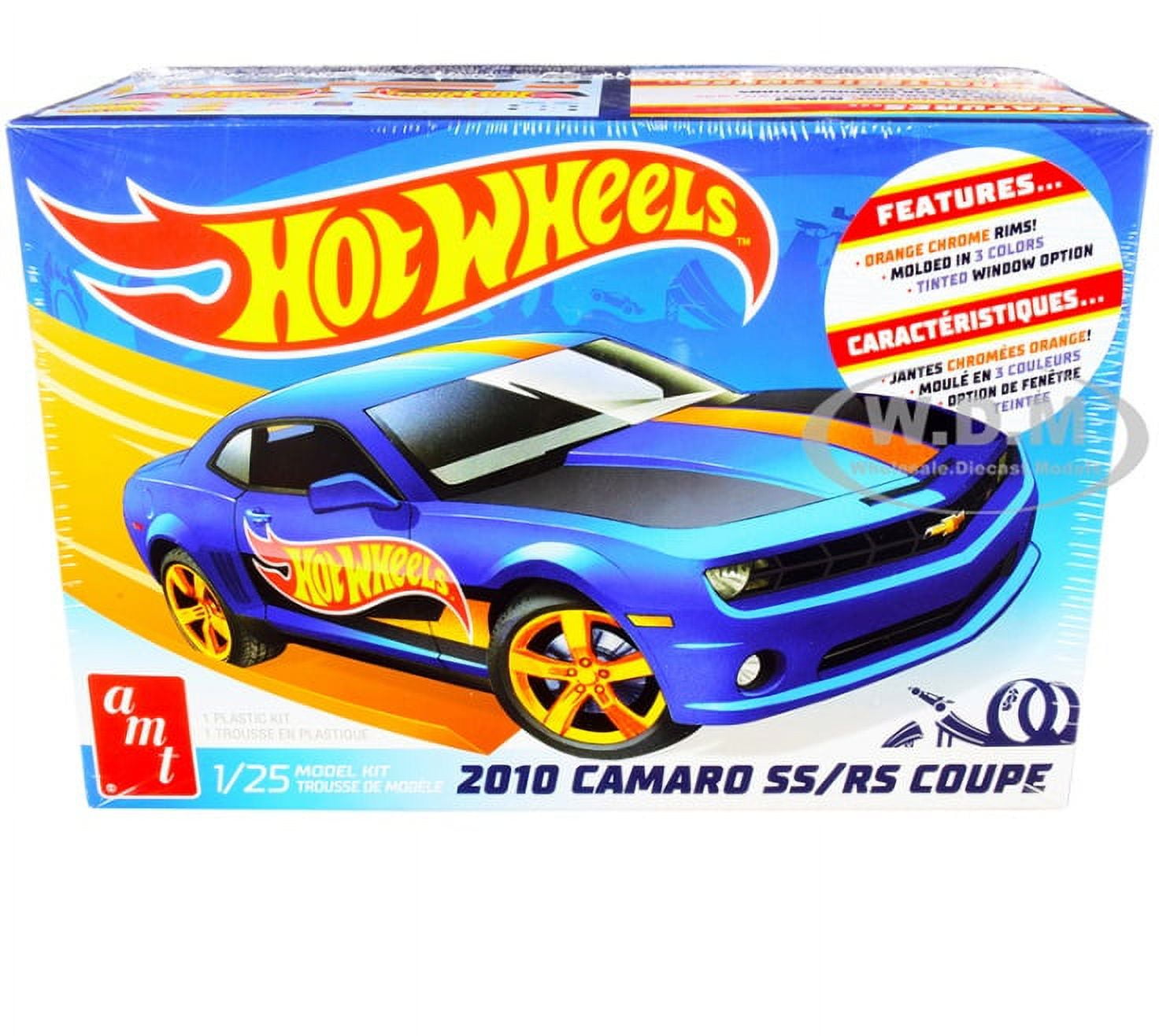 Skill 2 Model Kit 2010 Chevrolet Camaro SS-RS Coupe Hot Wheels 1-25 Scale Model Car