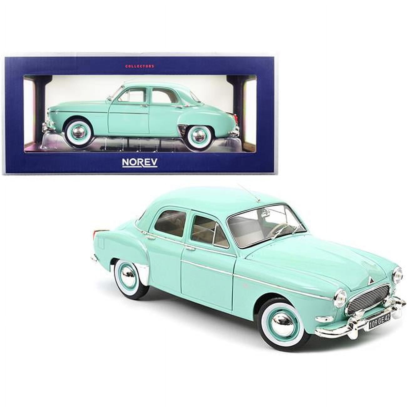 Picture of Norev 185283 1959 Renault Fregate Erin Green 1-18 Scale Diecast Model Car