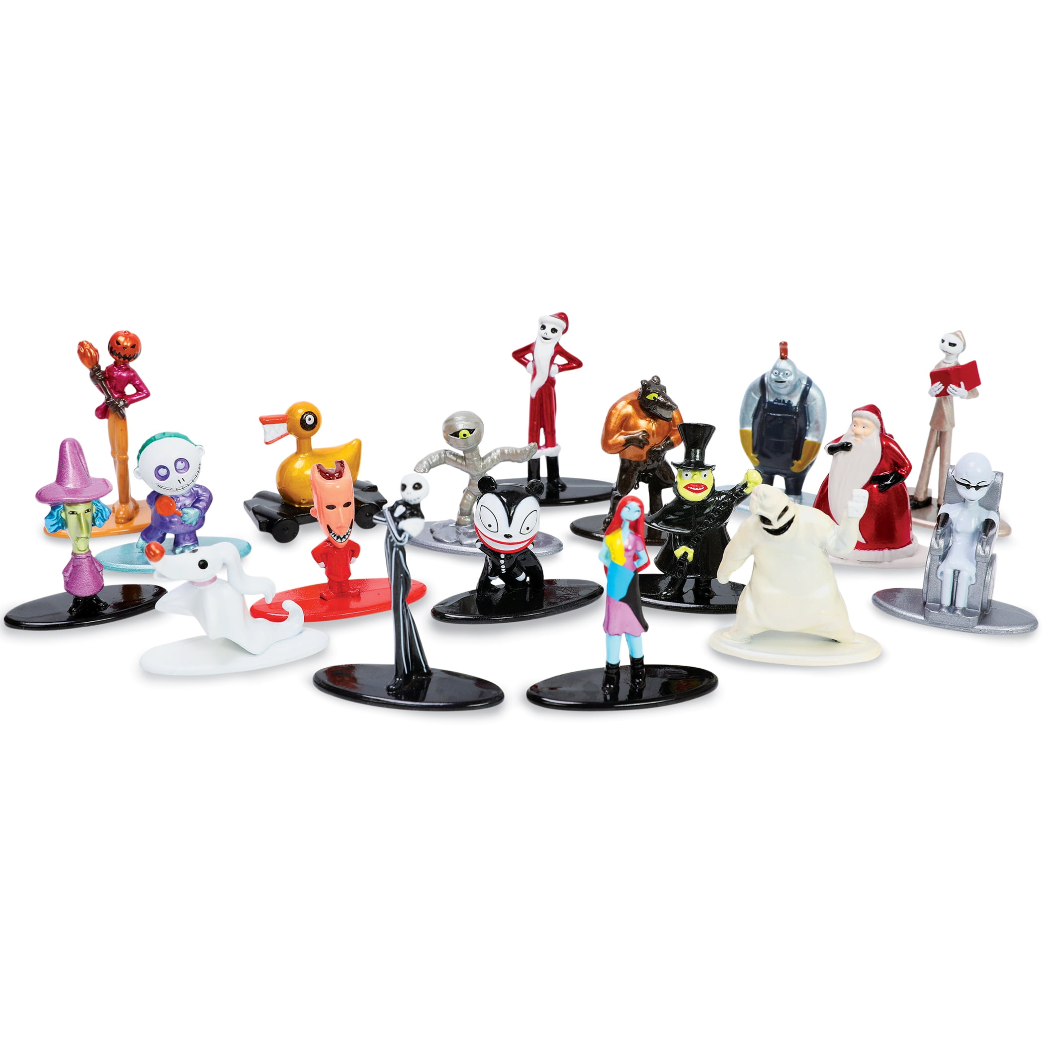 Jada  Tim Burtons The Nightmare Before Christmas Diecast Figurines Nano Metalfigs Series - Set of 18 -  Jada Toys, JA94642