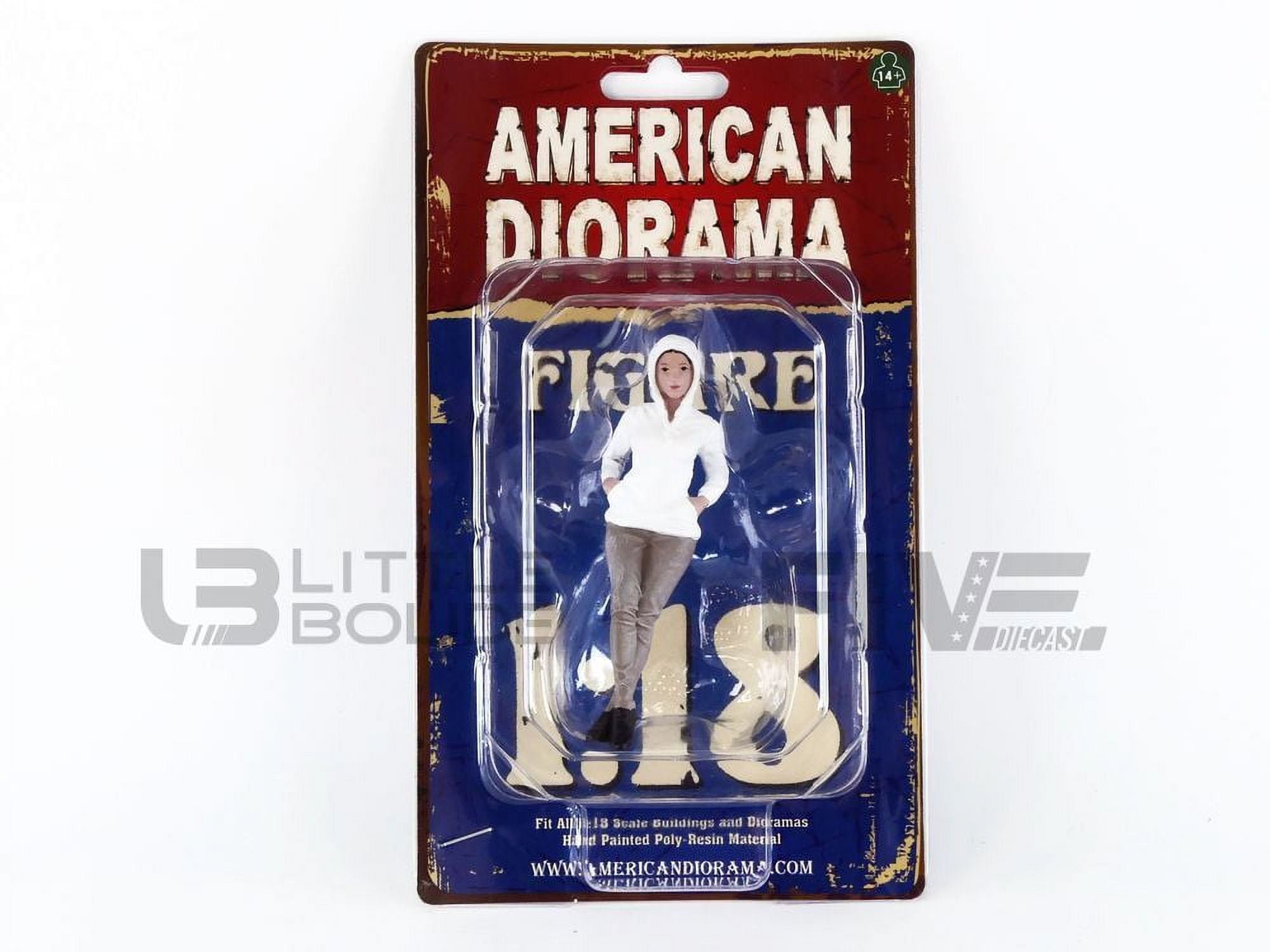 Picture of American Diorama 76289 2 in. Car Meet Figurine I for 1 by 18 Scale Model
