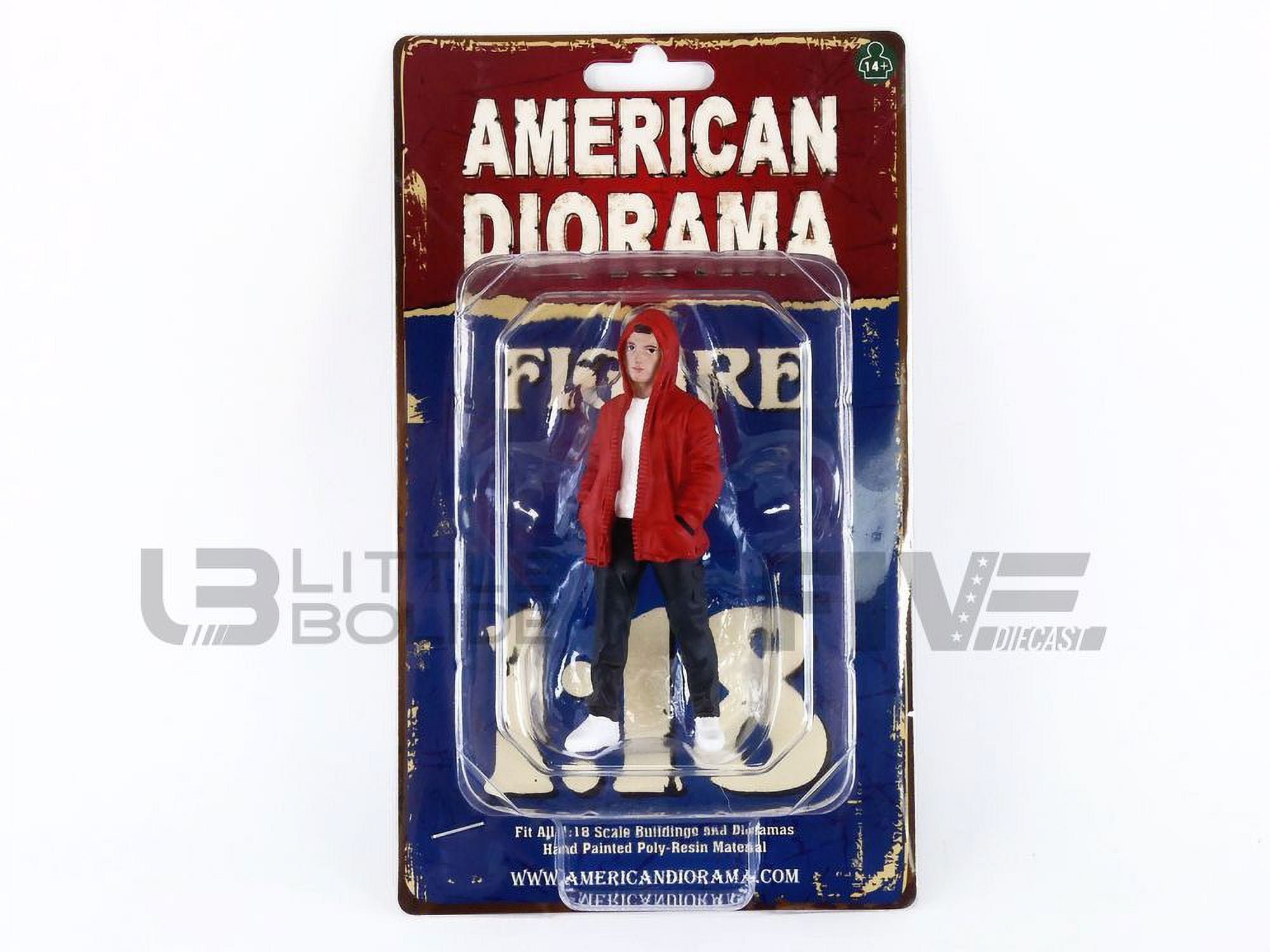 Picture of American Diorama AD76292 2 in. Car Meet Figurine IV for 1 by 18 Scale Model