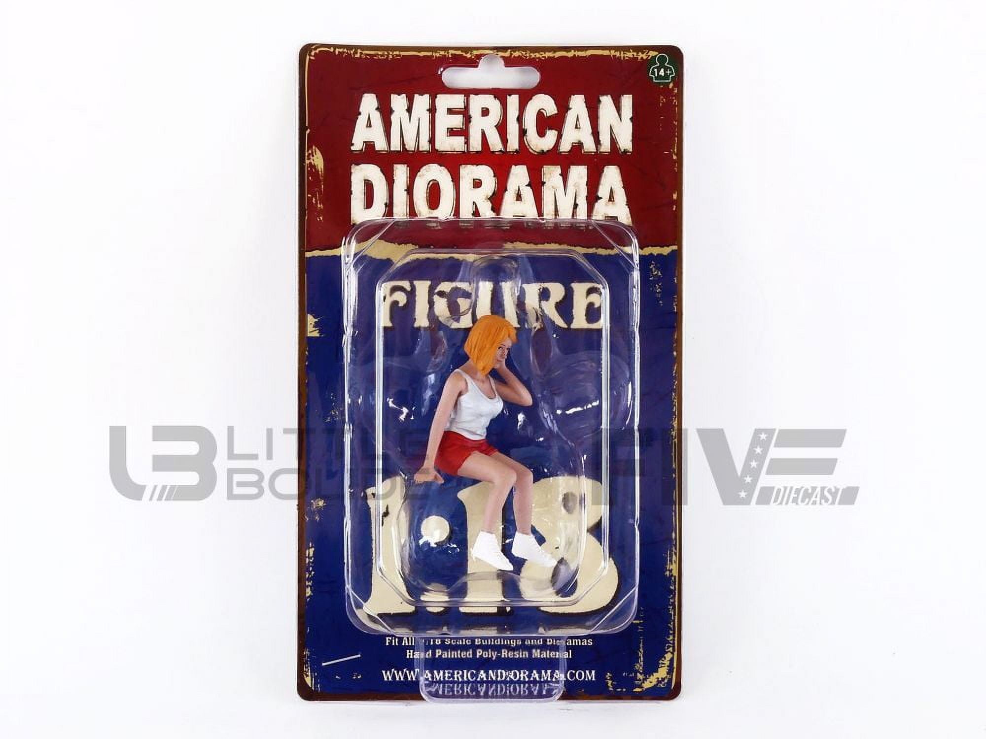 Picture of American Diorama AD76293 2 in. Car Meet Figurine V for 1 by 18 Scale Model
