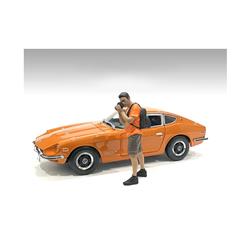 Picture of American Diorama 76394 2 in. Car Meet Figurine VI for 1 by 24 Scale Model