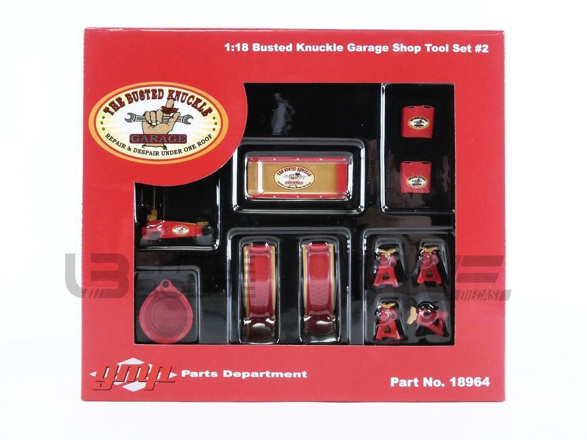 Picture of GMP 18964 1-18 Scale Shop Tool Busted Knuckle Garage Diecast Replica, 6 Piece