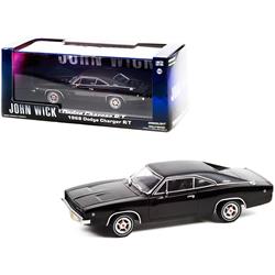 1-43 Scale 1968 Dodge Charger Vinyl Top John Wick Diecast Model Car, Black & Black -  ThinkandPlay, TH3471775