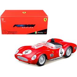 Picture of Bburago 36307 1-43 Scale Ferrari 250 Testa Rossa No 4 P. Hill O. Gendebien Nurburgring Diecast Model Car
