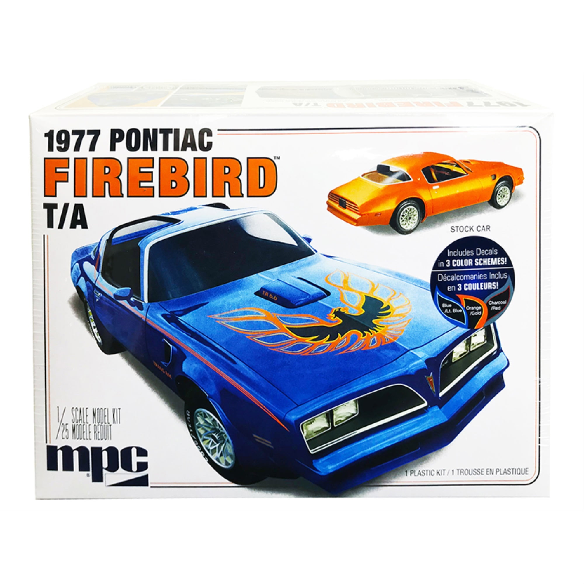 1-25 Scale Skill 2 Model Kit - 1977 Pontiac Firebird Trans Am Model