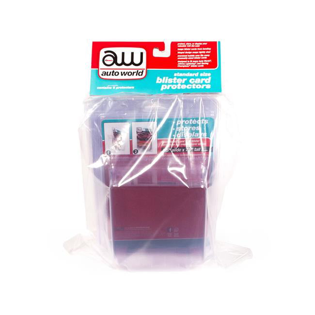 Picture of Autoworld AWDC023 1- 64 Scale Standard Blister Card Protectors for Blister Card - Size 6