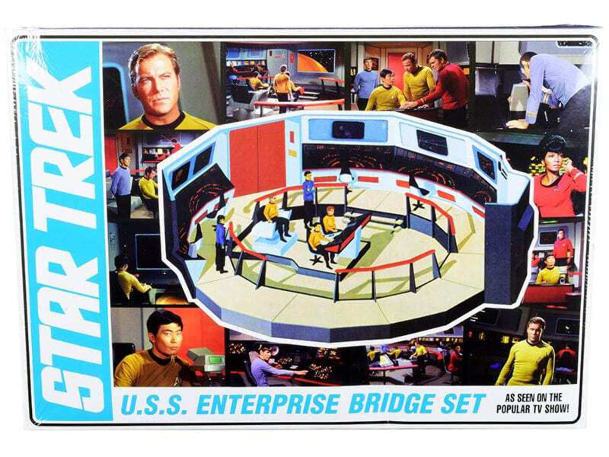 1-32 Scale U.S.S. Enterprise Command Bridge Set Star Trek TV Show Skill 2 Model Kit