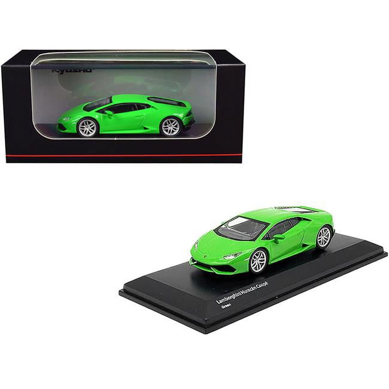 1-64 Diecast Lamborghini Huracan Coupe Model Car, Bright Green