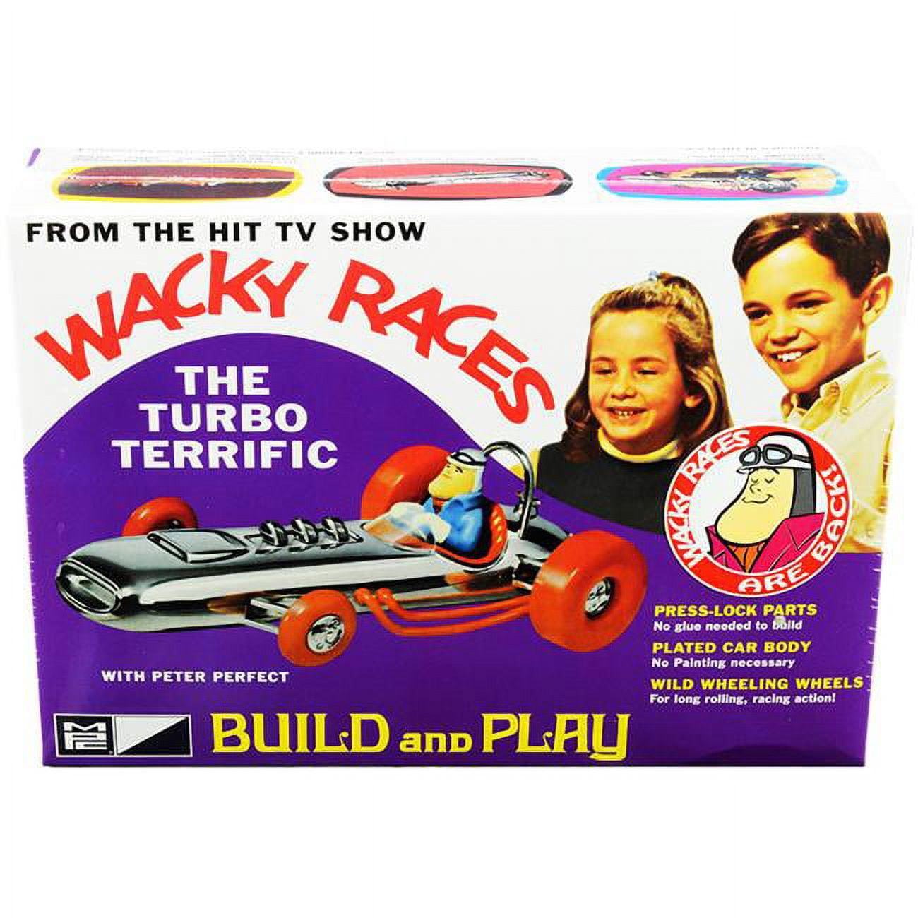 937 1-25 Scale Skill 2The Turbo Terrific with Peter Perfect Figurine Wacky Races TV Series Snap Model Kit