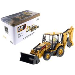 1-50 Scale CAT Caterpillar 420F2 IT Backhoe Loader with Operator High Line Series Diecast Model