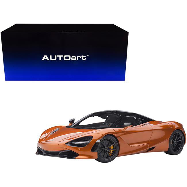 Picture of Autoart 76074 1-18 Scale Mclaren 720s Azores Carbon Accents Model Car&#44; Metallic Orange & Black