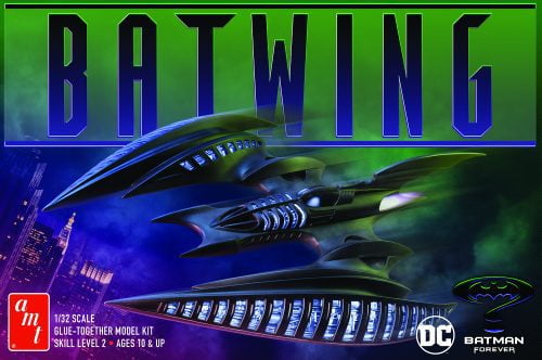 Picture of AMT AMT1290 13.5 x 8 in. Batwing Batman Forever Movie Plastic Model Kit