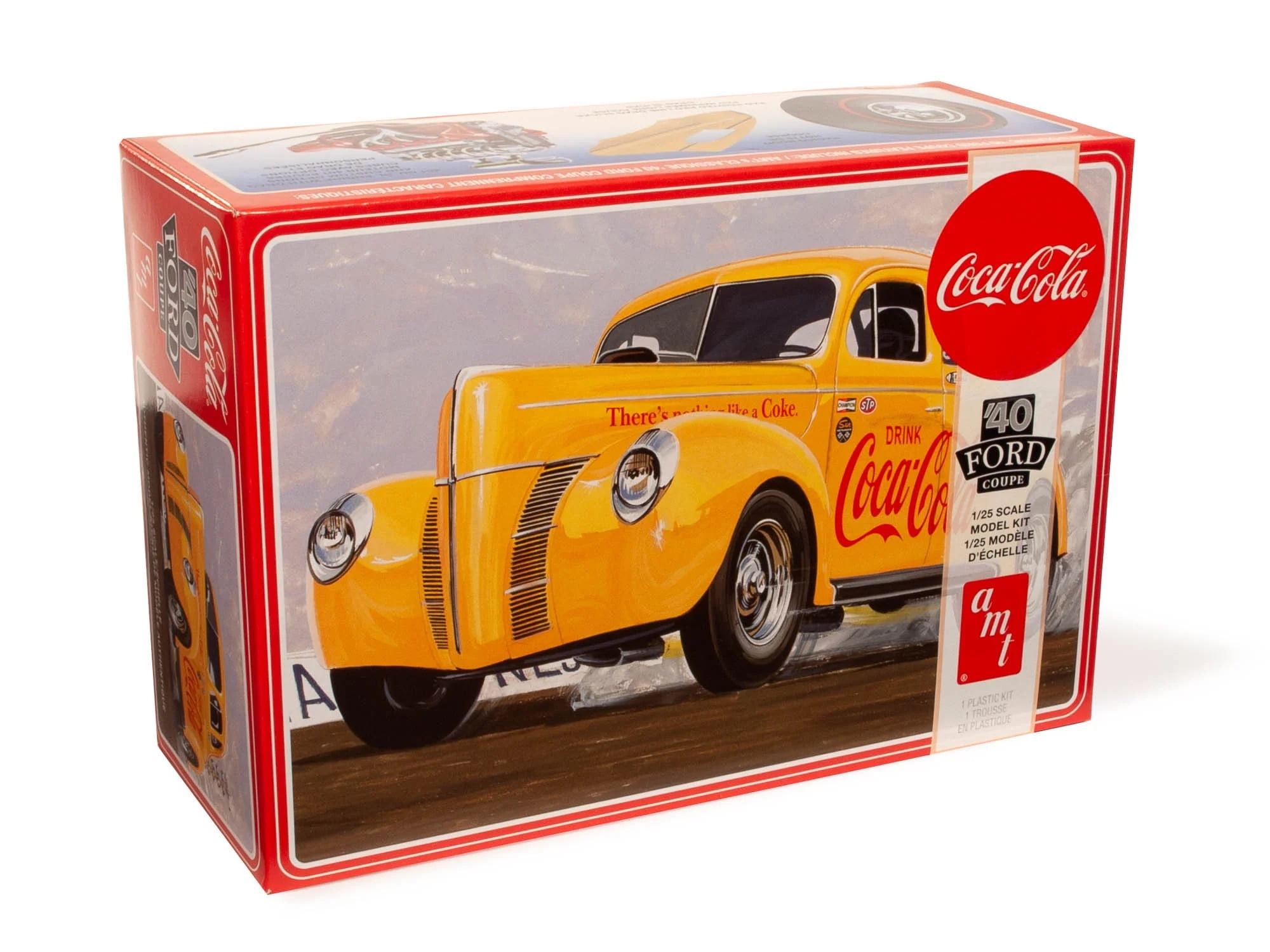 Picture of AMT AMT1346M 1940 Ford Coupe Coca Cola Plastic Model Kit