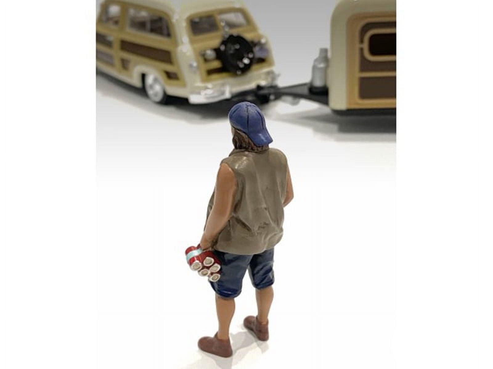 Picture of American Diorama 76335 Campers Figure 2 for 1 by 18 Scale Models