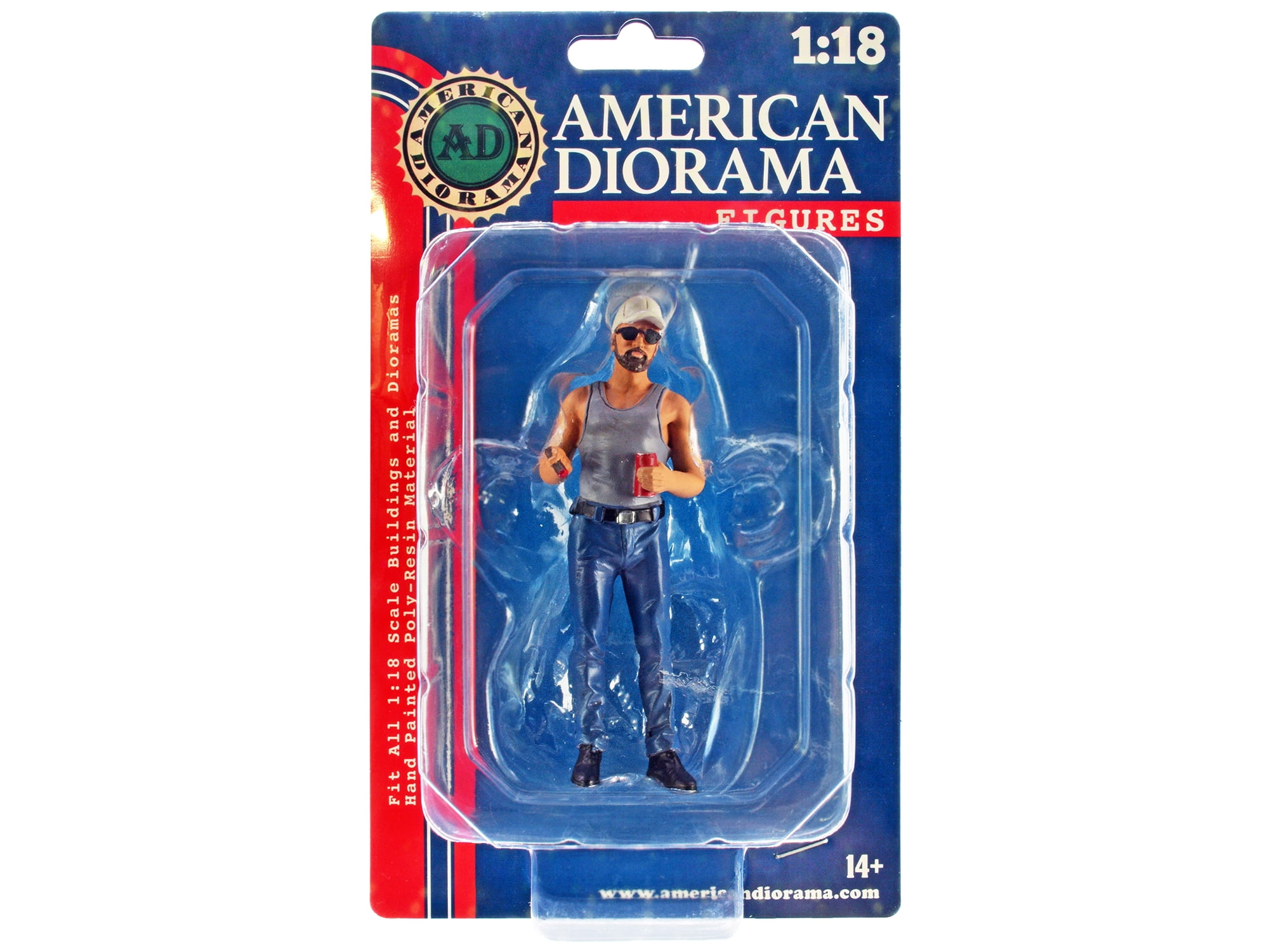 Picture of American Diorama 76338 Campers Figure 5 for 1 by 18 Scale Models