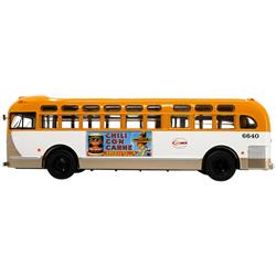 Picture of Iconic Replicas 43-0352 Indiana & Olympic RTD Southern California Rapid Transit District Vintage Bus & Motorcoach Collection 1 by 43 Scale Diecast Model for GM TDH 3610 Los Angeles Transit Lines Bus