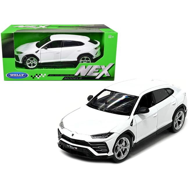 24094W-WH White NEX Models 1 by 24 Scale Diecast Model Car for Lamborghini Urus -  WELLY