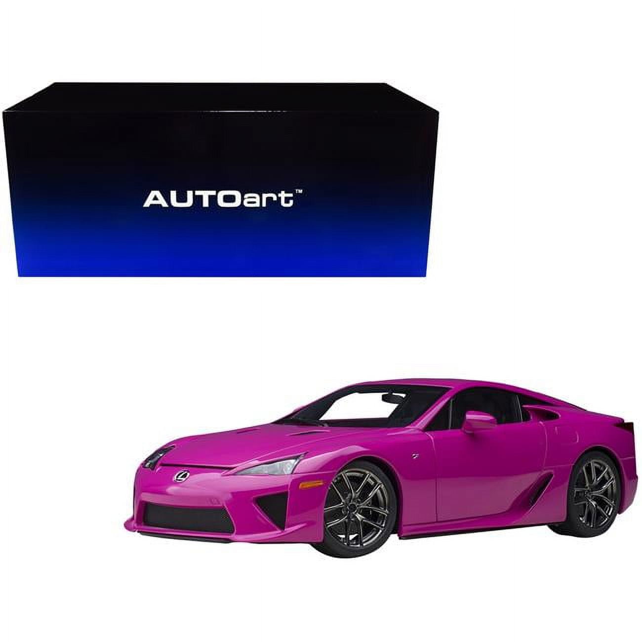 Passionate Pink 1 by 18 Scale Model Car for Lexus LFA