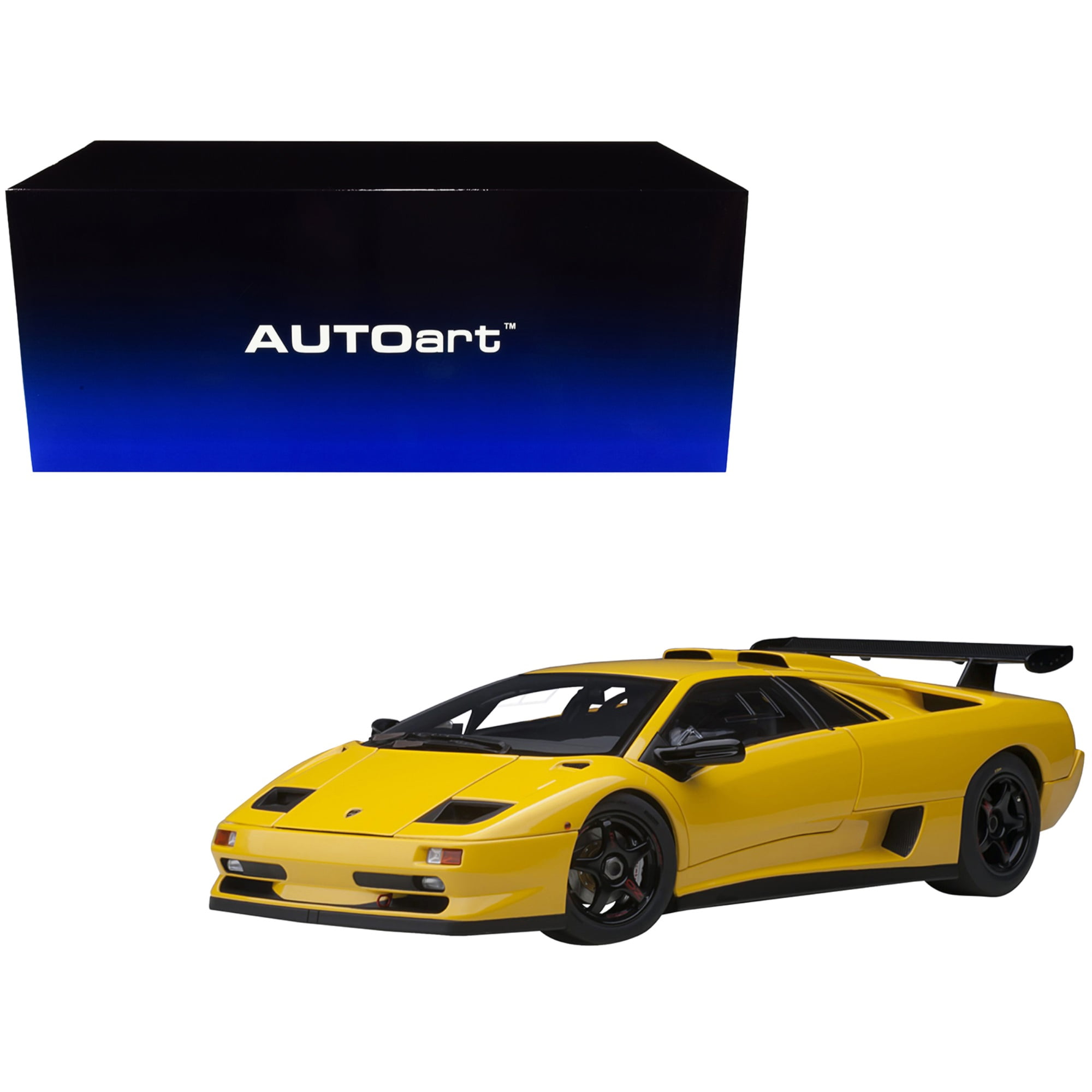 Superfly Yellow 1 by 18 Scale Model Car for Lamborghini Diablo SV-R