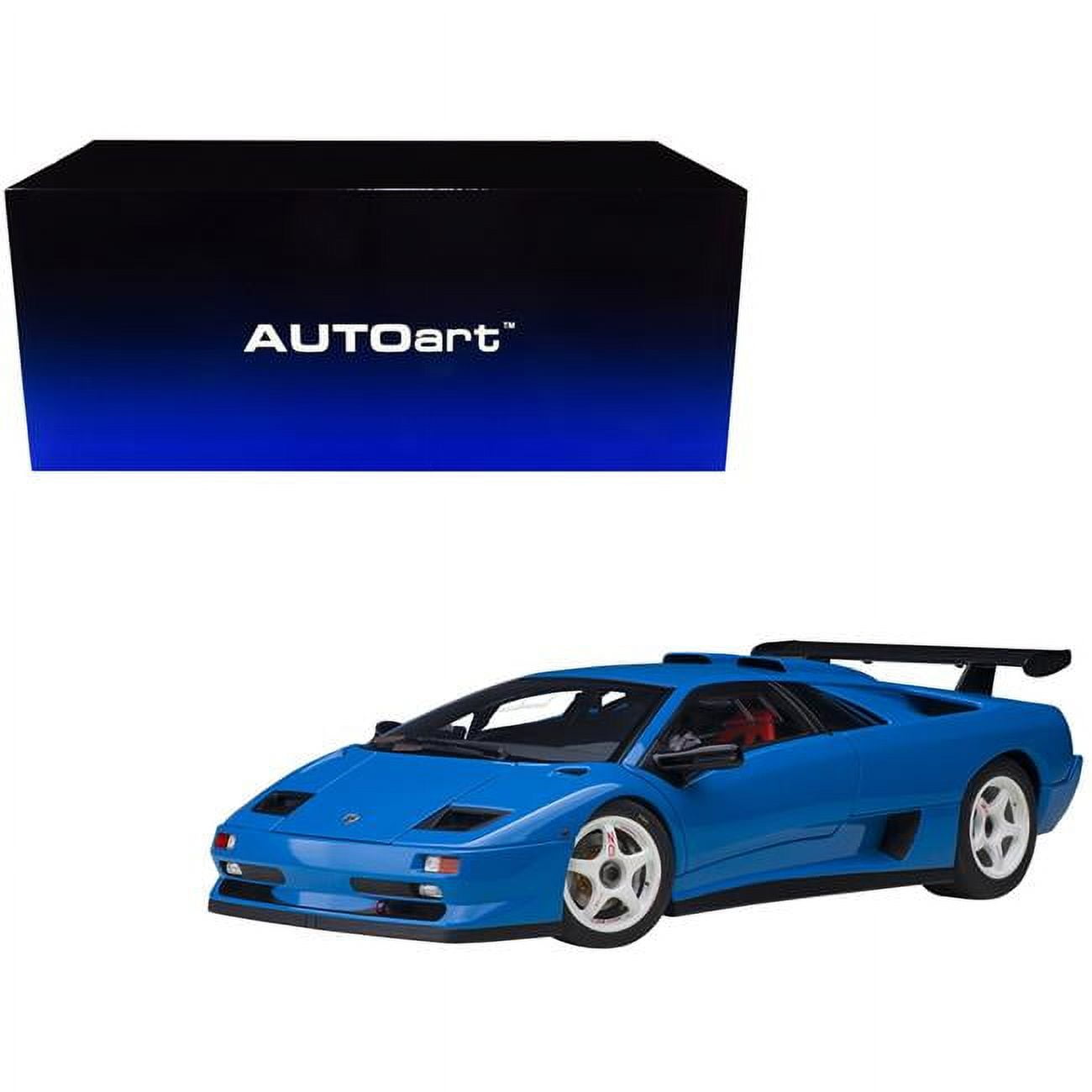 Blu Le Mans Blue 1 by 18 Scale Model Car for Lamborghini Diablo SV-R