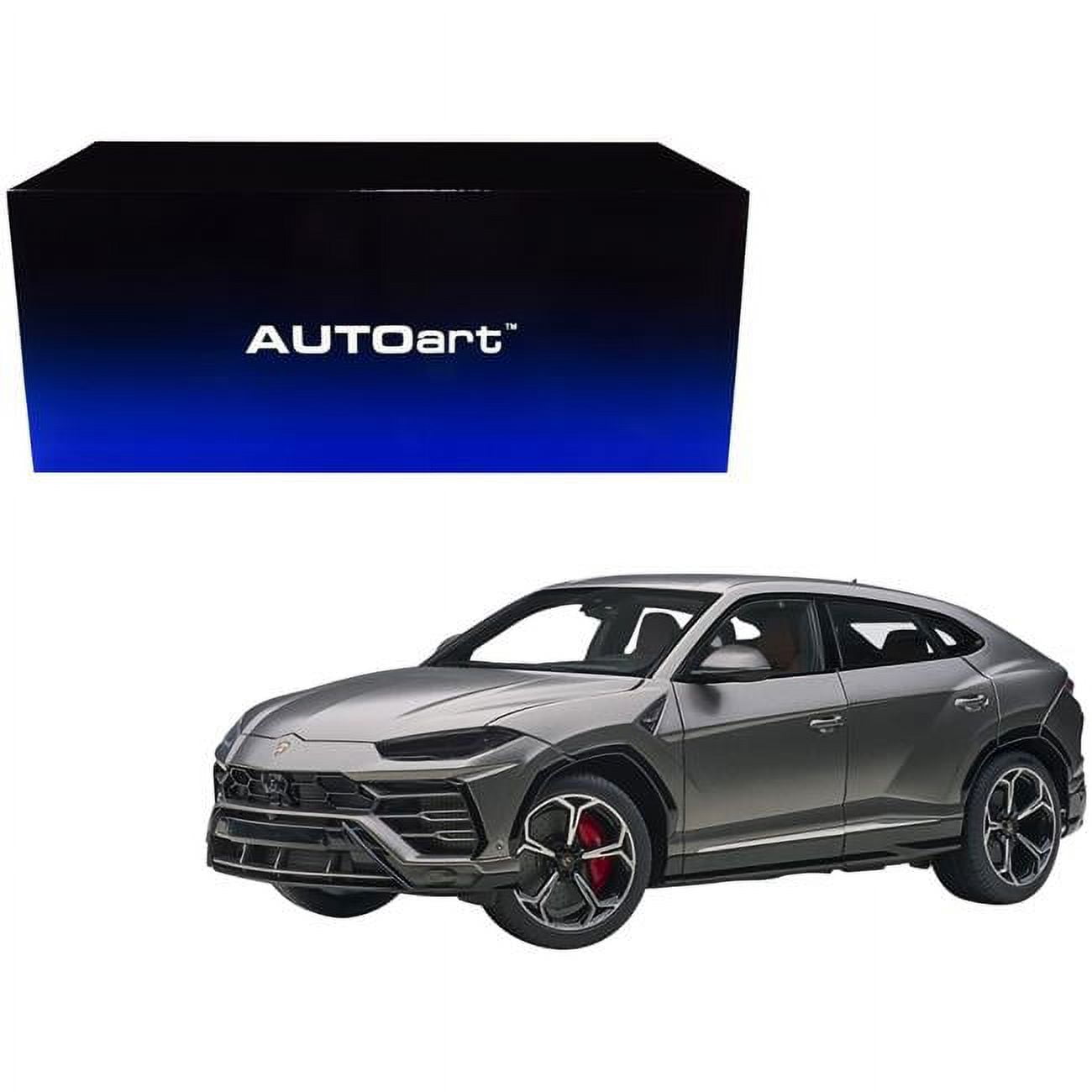 Gray Metallic 1 by 18 Scale Model Car for Lamborghini Urus Grigio Lynx