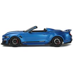 GT398 Blue Metallic with Black Stripes 1 by 18 Scale Model Car for 2022 Shelby Super Snake Speedster Convertible -  GT SPIRIT