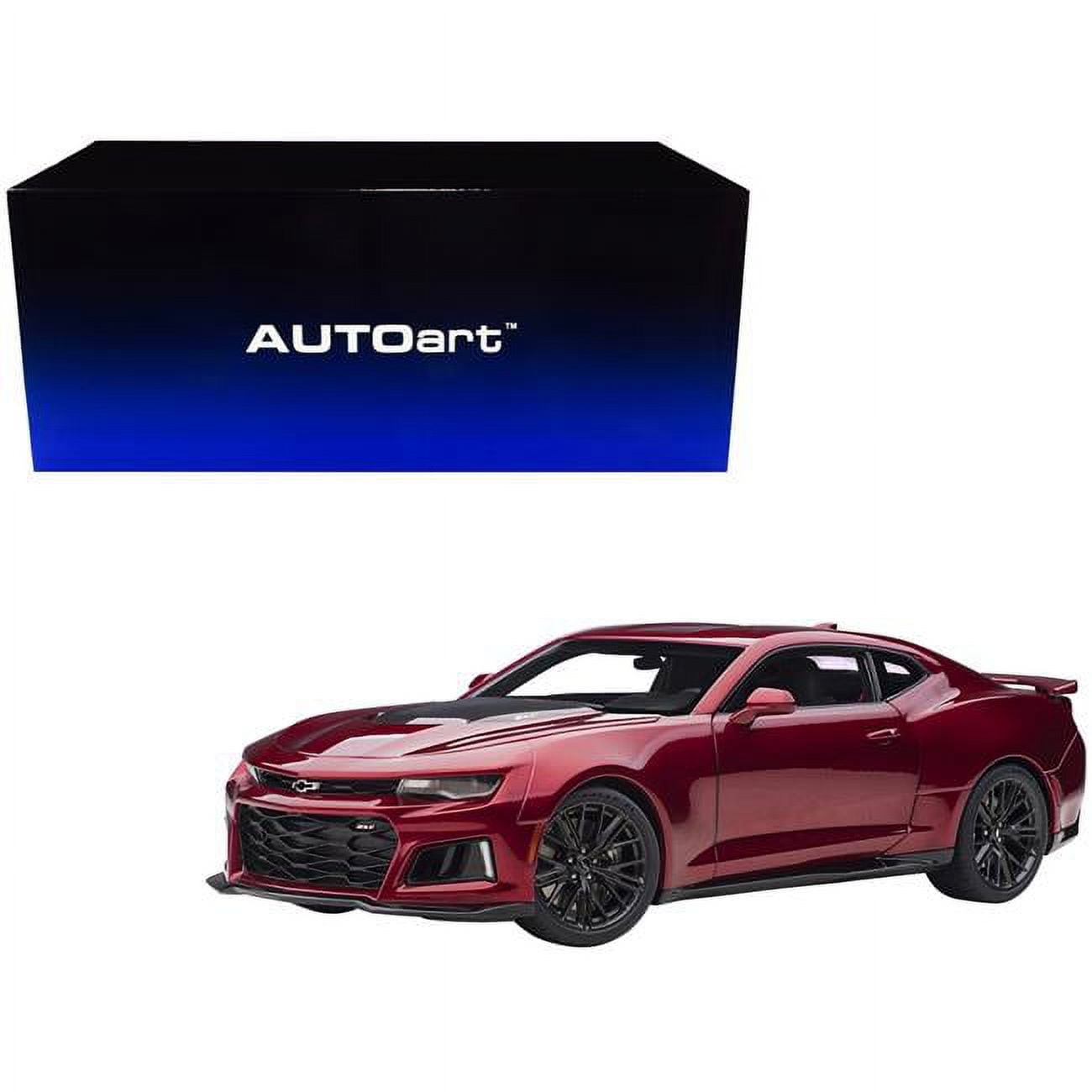 Picture of Autoart 71208 Garnet Red Tintcoat 1 by 18 Scale Model Car for Chevrolet Camaro ZL1