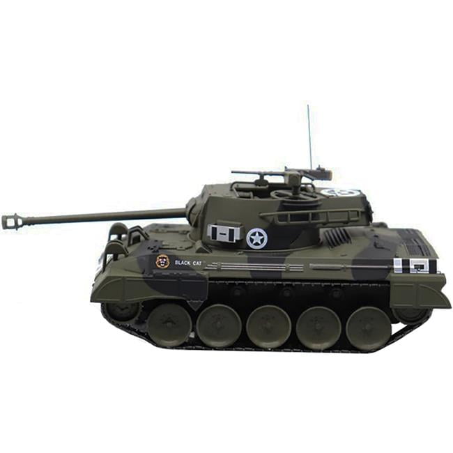 Picture of AFVs of WWII 23189-44 M18 Hellcat Tank Destroyer Black Cat USA 805th Tank Destroyer Battalion Italy 1944 1 by 43 Scale Diecast Model Car