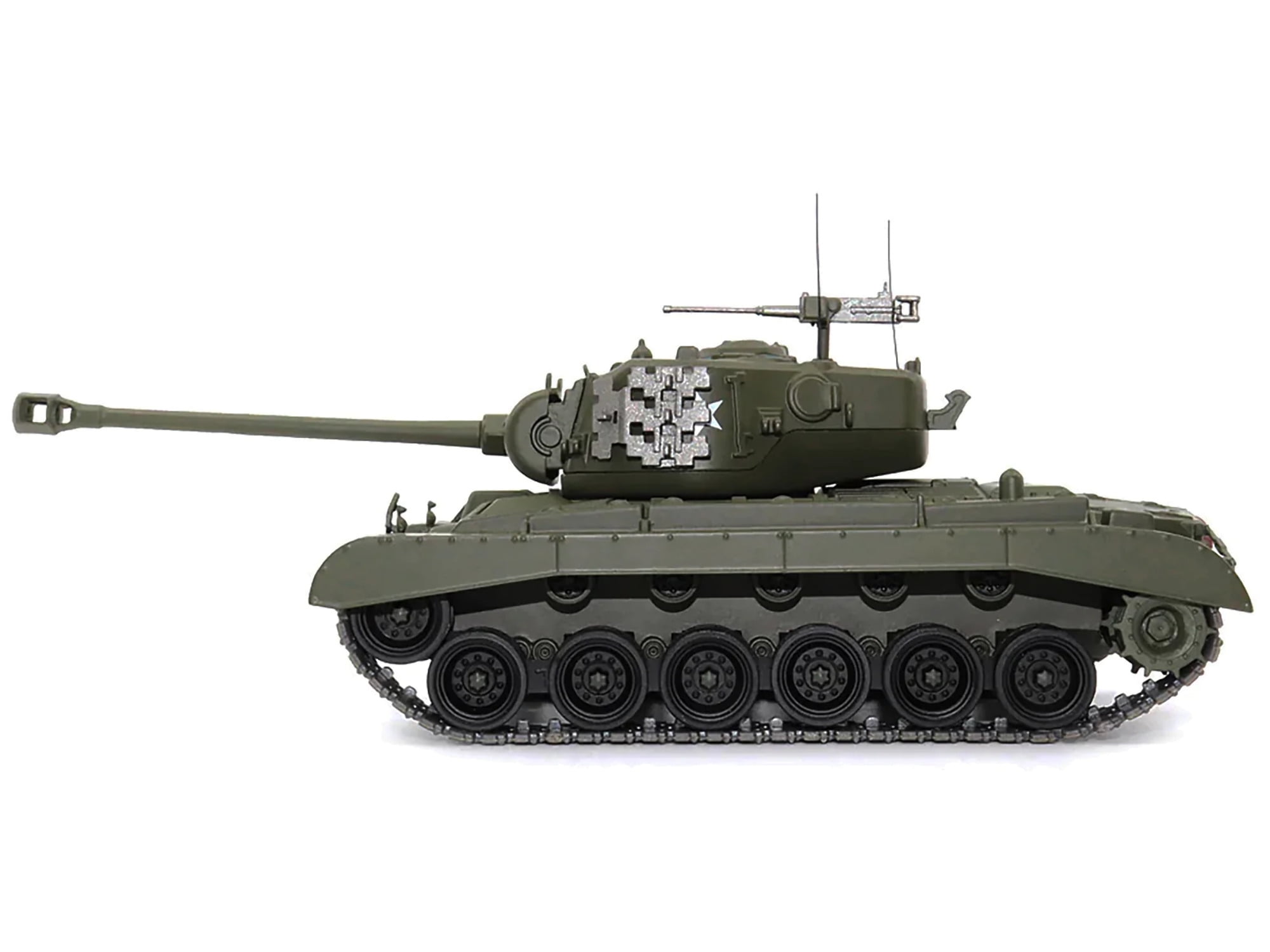 Picture of AFVs of WWII 23194-45 M26 Tank USA 2nd Armored Division Germany April 1945 1 by 43 Scale Diecast Model Car