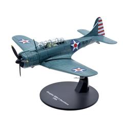 Dauntless Bomber Plane 1 by 72 Scale Diecast Model for Douglass SBD-3