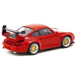 T64S-004-RD Red with Red Interior Collab64 Series 1 by 64 Scale Diecast Model Car for Porsche 911 GT2 -  Schuco