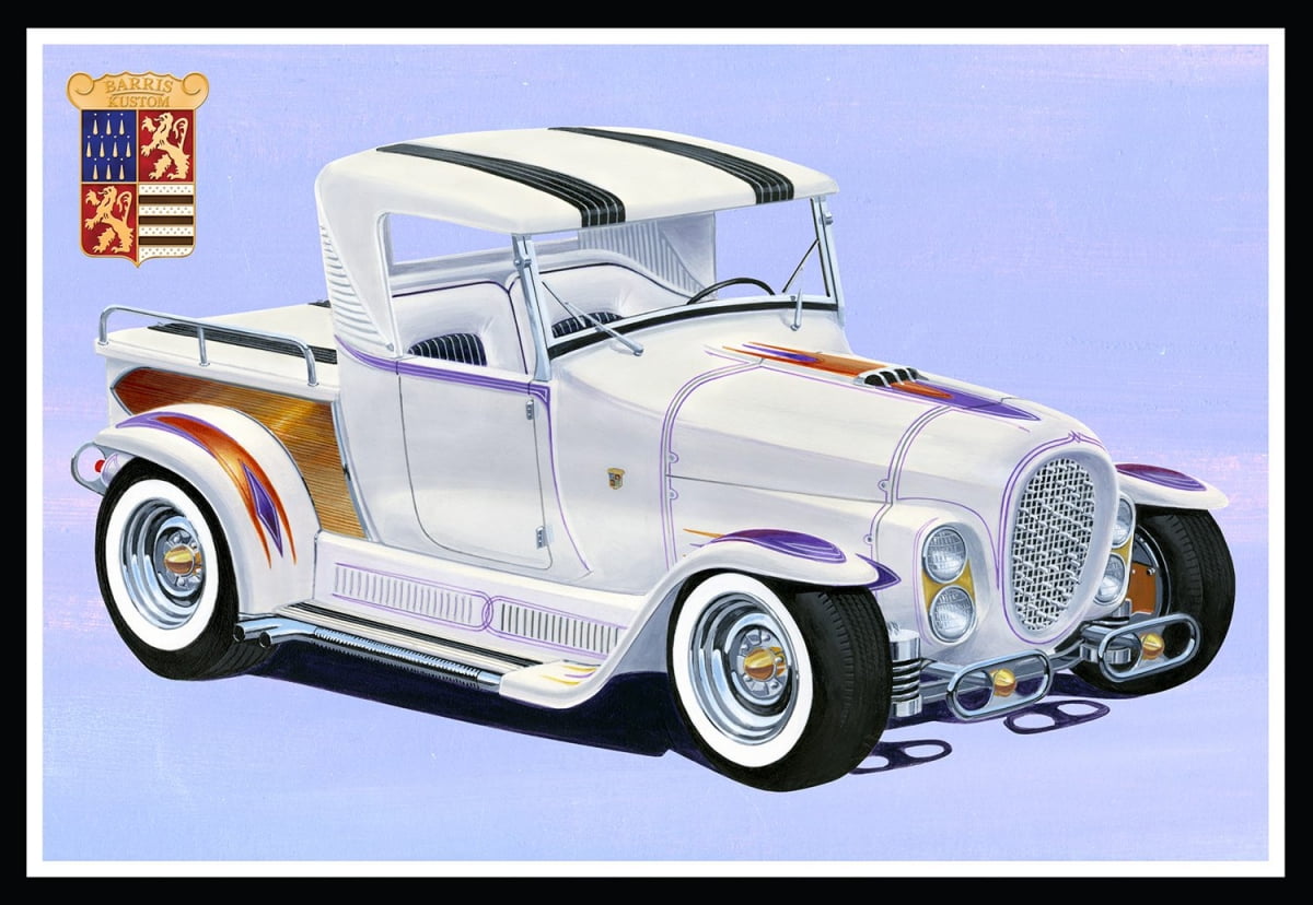 Picture of AMT AMT1330 Skill 2 Model Kit - 1 by 25 Scale Model for George Barris Ala Kart Pickup Truck