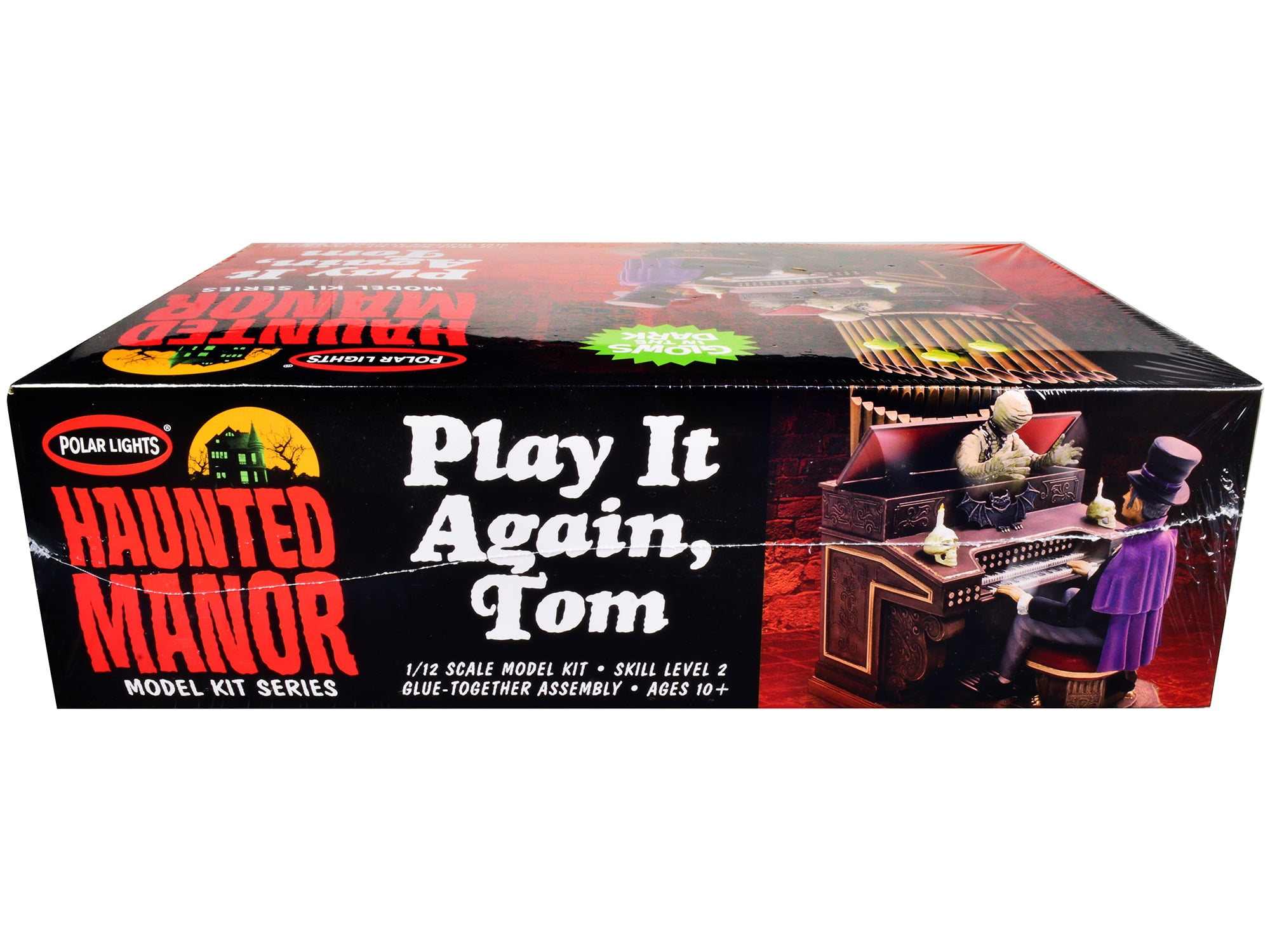 Skill 2 Model Kit - 1 by 12 Scale Model for Haunted Manor Play it Again Tom Diorama Set