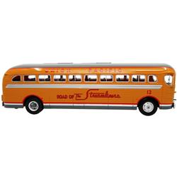 Picture of Iconic Replicas 43-0353 Union Pacific Road of the Steamliners Vintage Bus & Motorcoach Collection 1 by 43 Scale Diecast Model for 1948 GM PD-4151 Silversides Coach Bus