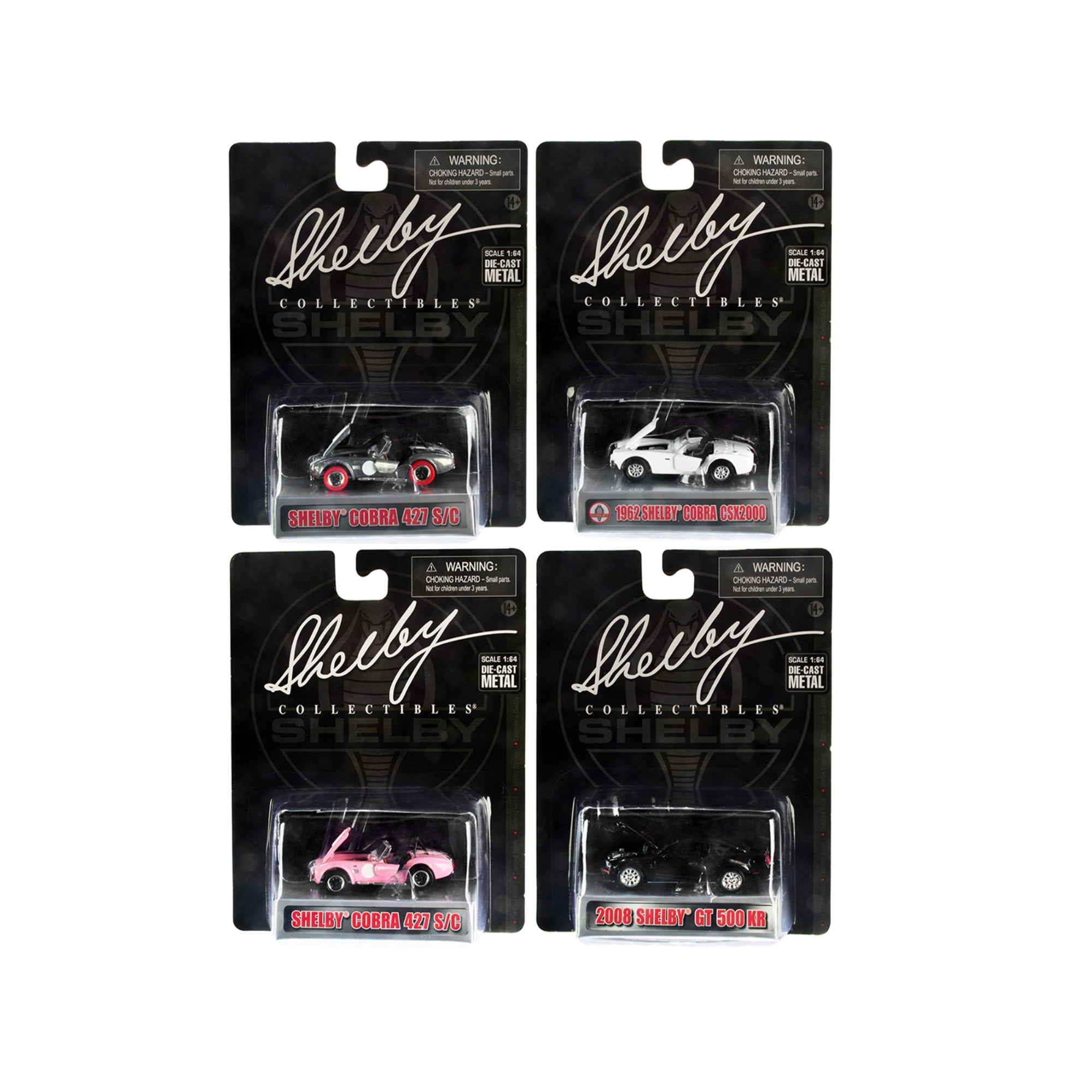16403Q Carroll Shelby 50th Anniversary Set 2022 Release Q 1-64 Diecast Model Cars - 4 Piece -  SHELBY COLLECTIBLES