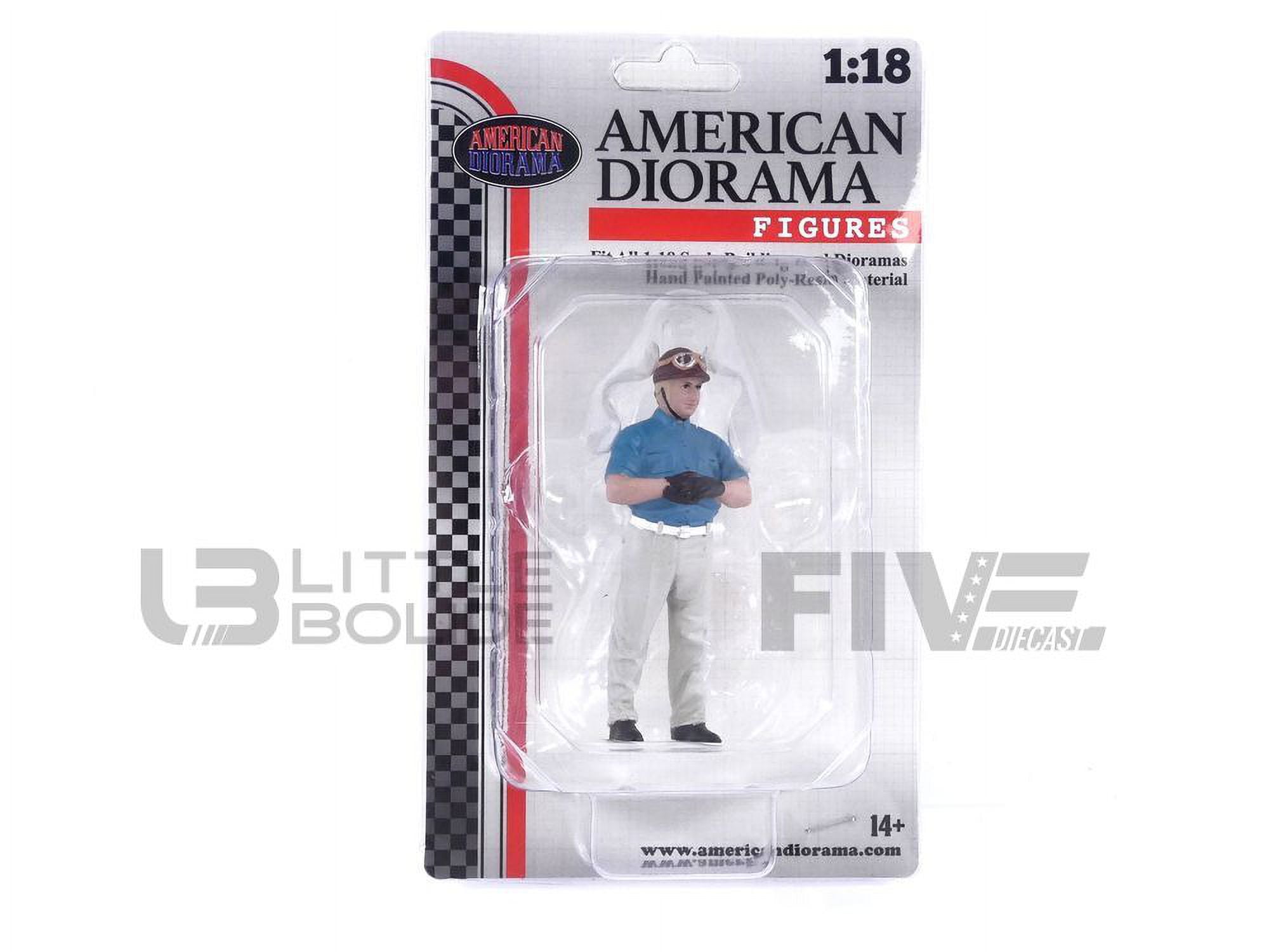 Picture of American Diorama 76347 Racing Legends 50s Figure A for 1-18 Scale Models