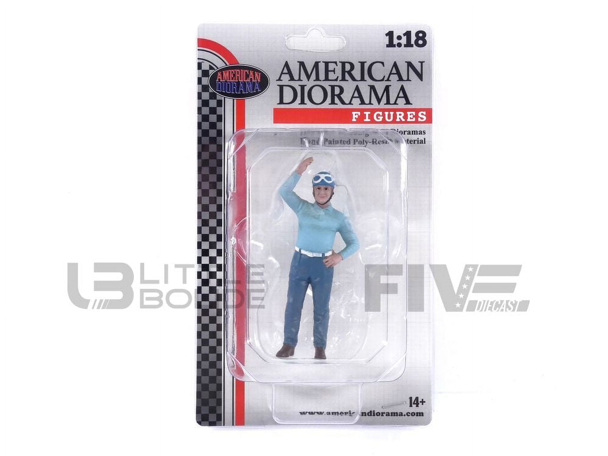 Picture of American Diorama 76348 Racing Legends 50s Figure B for 1-18 Scale Models