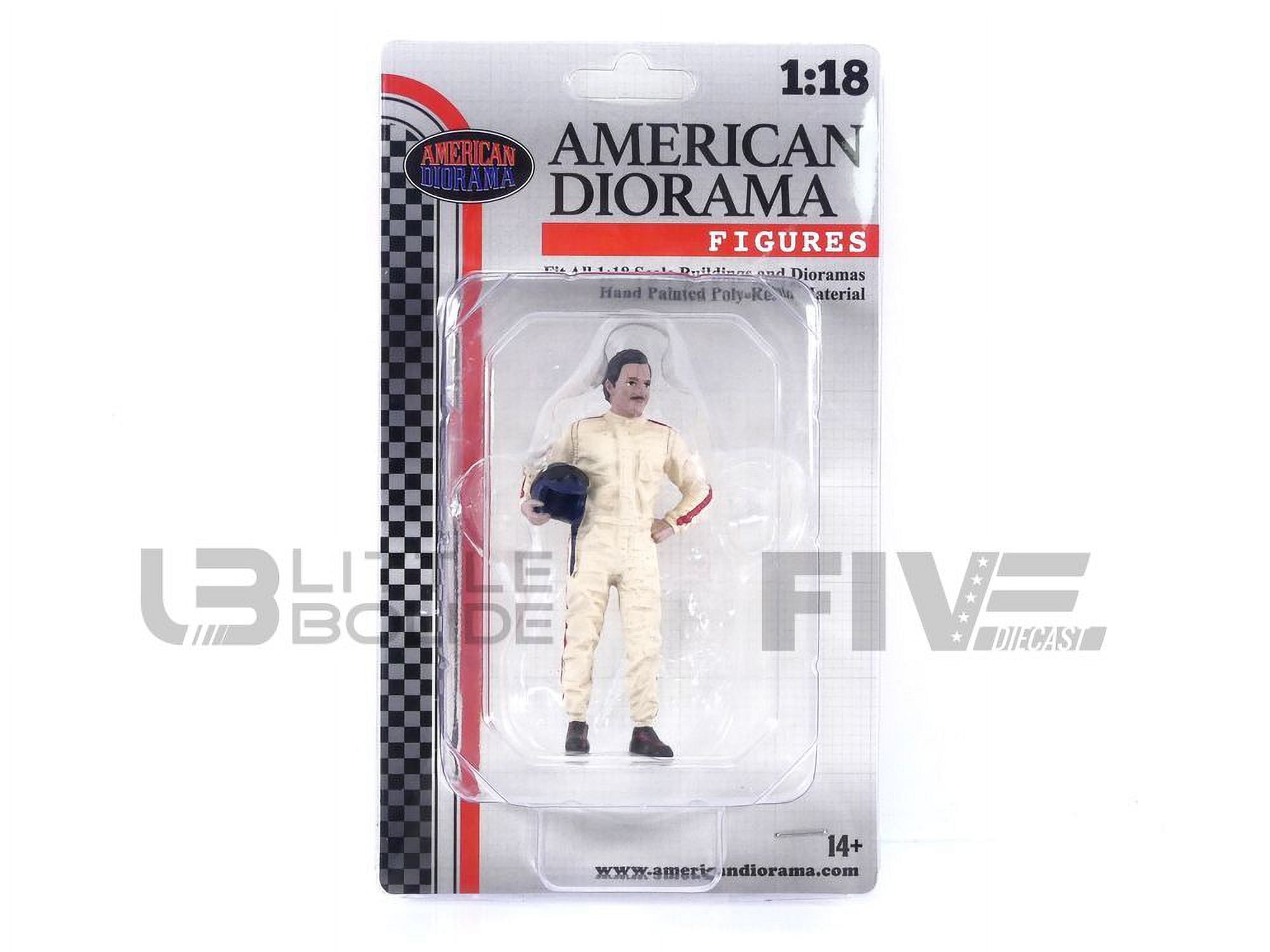 Picture of American Diorama 76350 Racing Legends 60s Figure B for 1-18 Scale Models