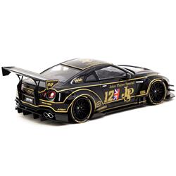 T43-019-JPS Nissan GT-R R35 Type 2 LB-Works RHD No.12 Black John Player Special 1-43 Diecast Model Car -  Tarmac Works