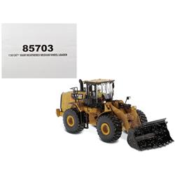 CAT Caterpillar 966M with Operator Dirty Version Weathered Series 1-50 Diecast Model Wheel Loader