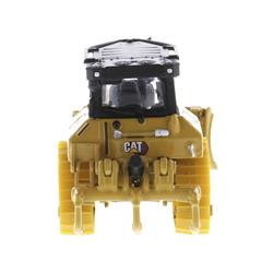 CAT Caterpillar D5 Type Dozer Yellow with Fine Grading Undercarriage & Foldable Blade High Line Series 1-87 HO Scale Diecast Model Track