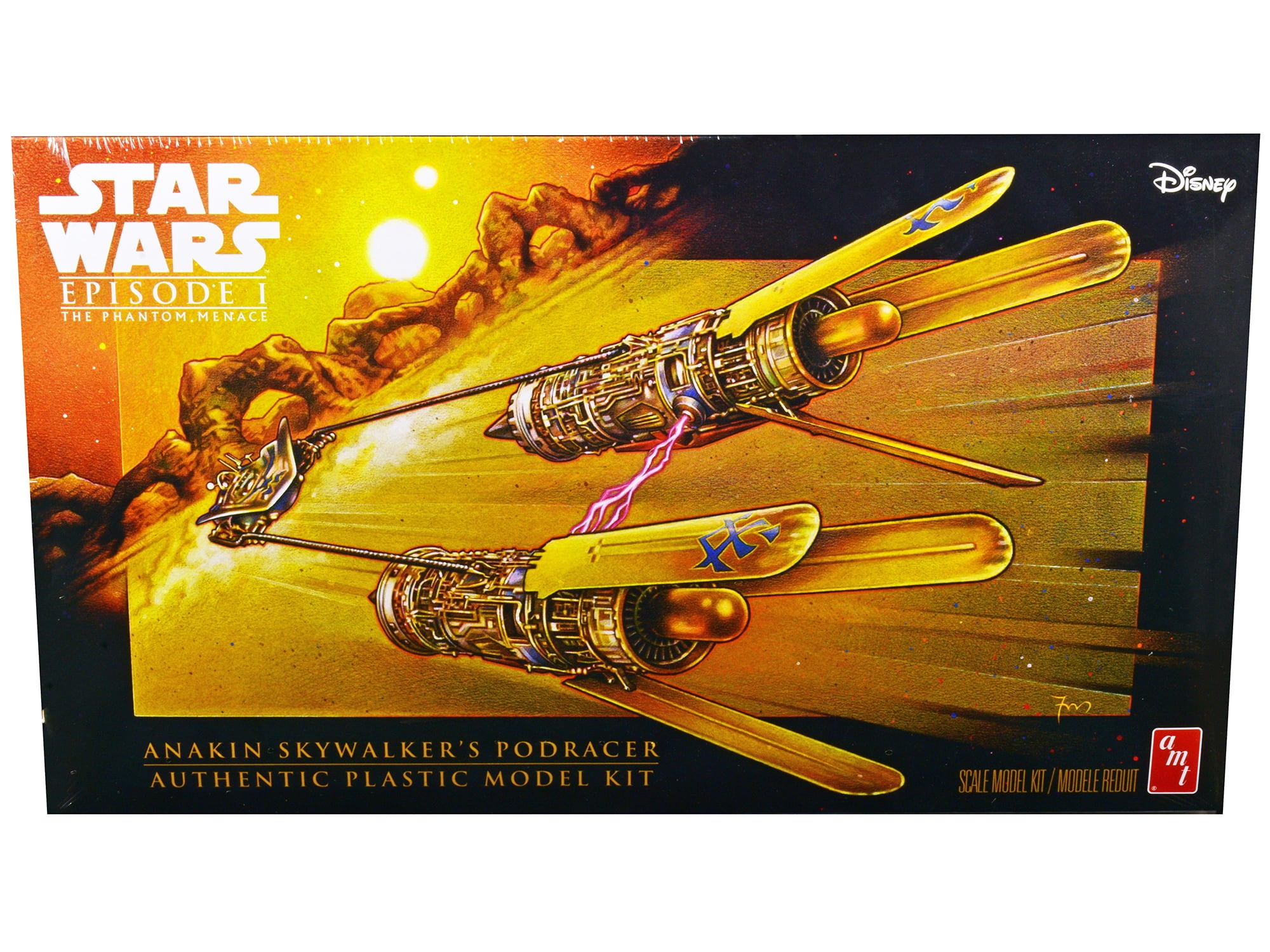 1276 Skill 2 Model Kit Anakin Skywalkers Podracer Star Wars Episode I The Phantom Menace 1-32 Scale Model