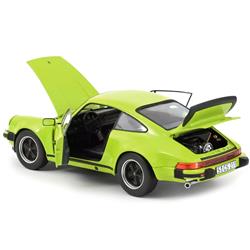 Picture of Norev 187666 1976 Porsche 911 Turbo 3.0 1 by 18 Scale Diecast Model Car, Light Green